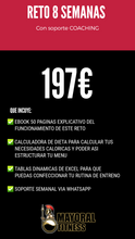 Cargar imagen en el visor de la galería, CURSO PERDIDA DE PESO ''RETO 8 SEMANAS'' CON SOPORTE COACHING